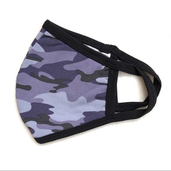 🔴 5 for $10 ONE Zenana Camouflage Print Cotton Face Mask - Picture 5 of 10